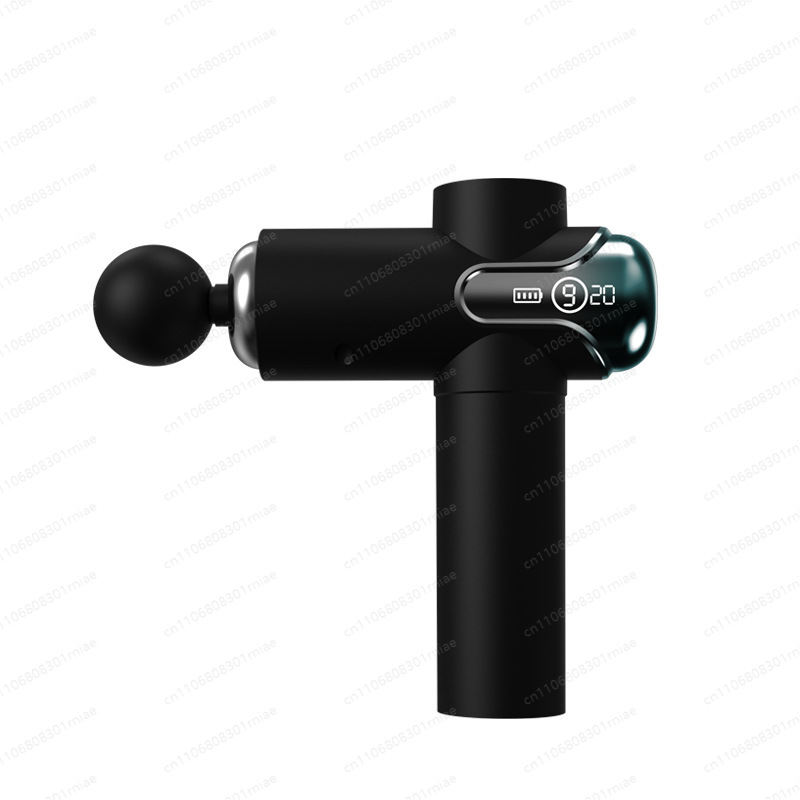 Massage Gun - ポータブルコードレス充電式ボディ振動マッサージャー深部組織筋肉ハンドヘルドガン