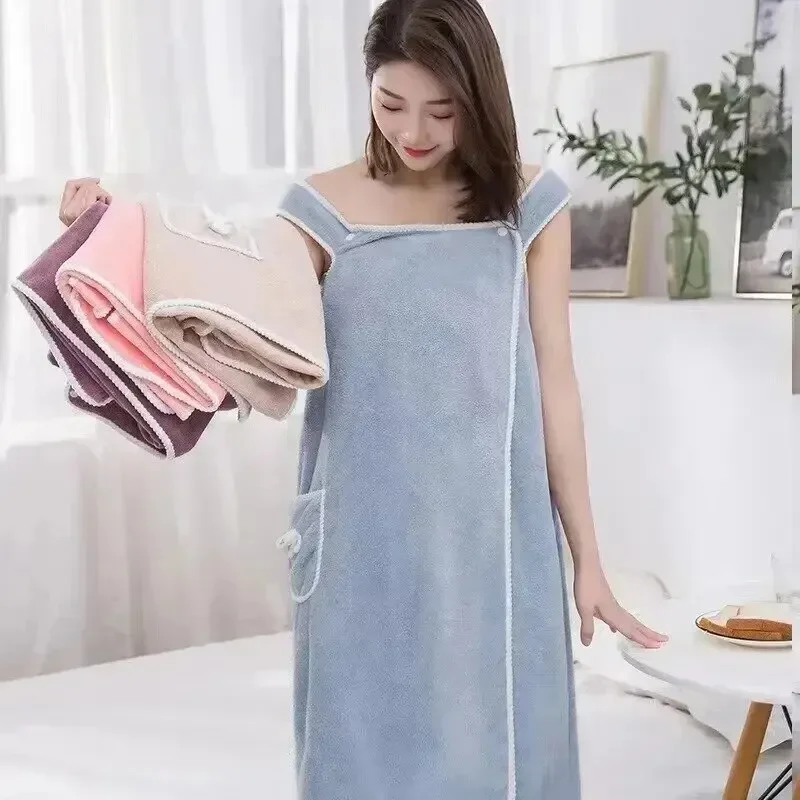レディースバスタオル ガールズウェアラブル 90*130cm - Spa Towel のレビューと価格