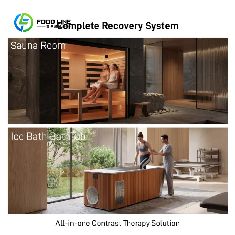 カスタマイズ可能な業務用サウナアイスバスコントラストセラピー - Spa Wellness Gym のレビューと価格