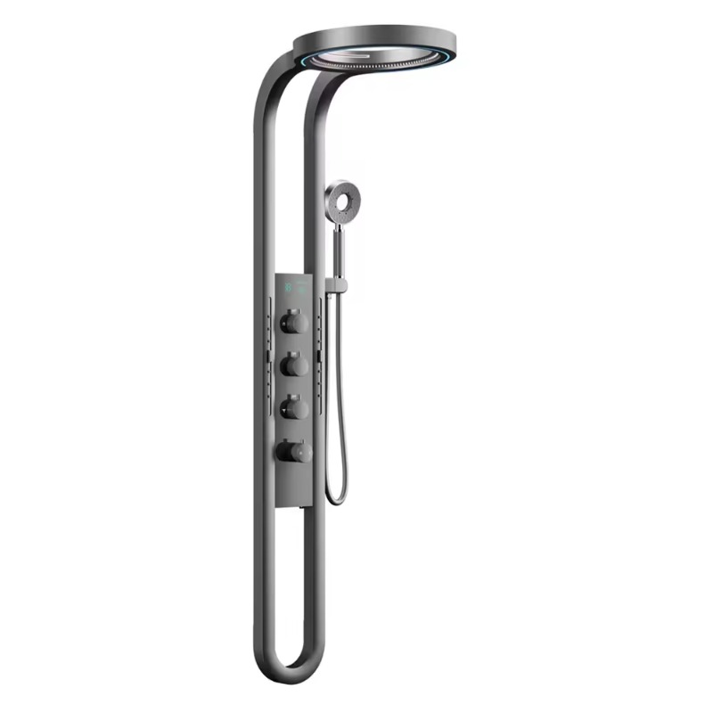 スマートデジタルディスプレイサーモスタットシャワーシステム壁 - Spa Massager のレビューと価格