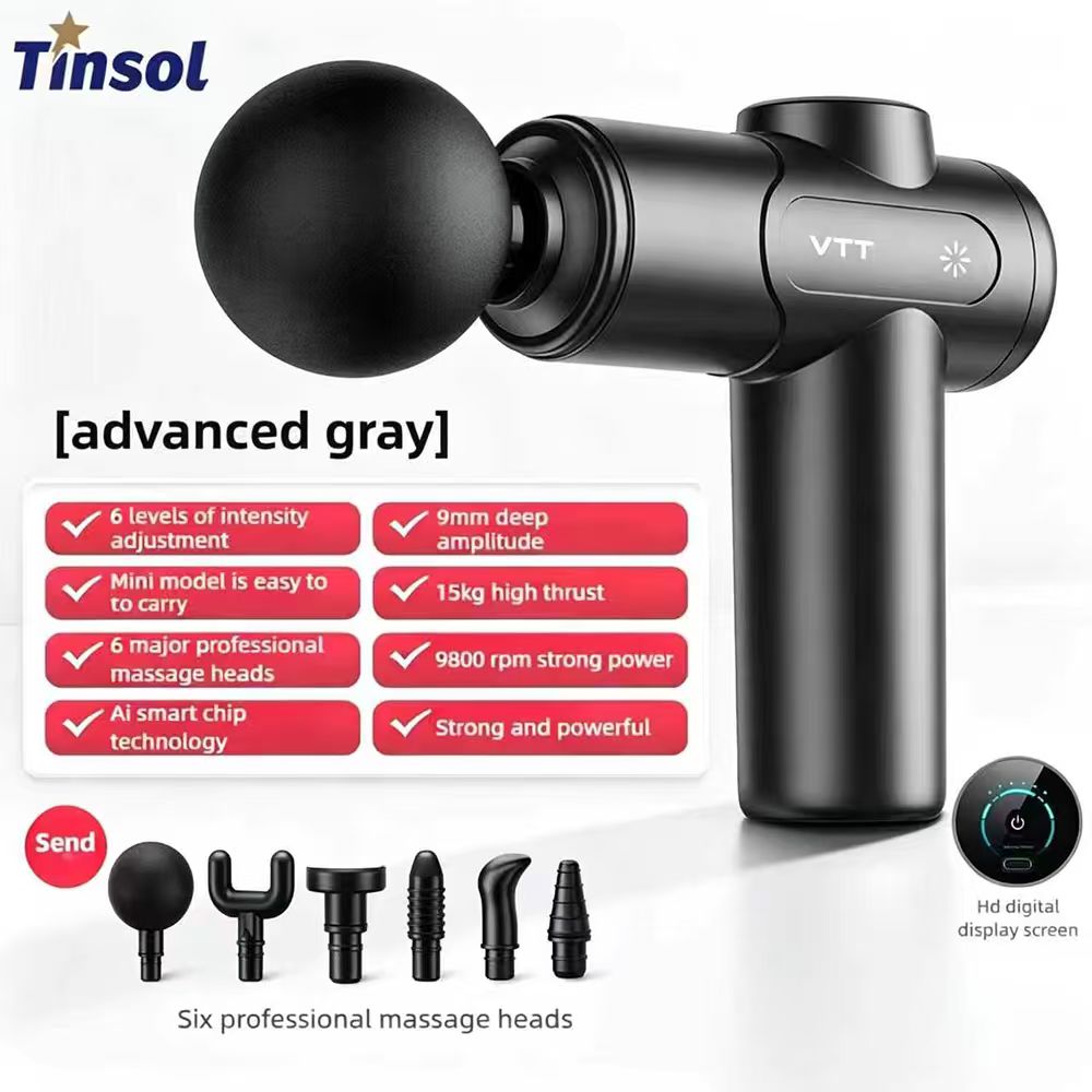TINSOL電動筋膜ガン ディープティシューパーカッションマ - Massage Gun のレビューと価格