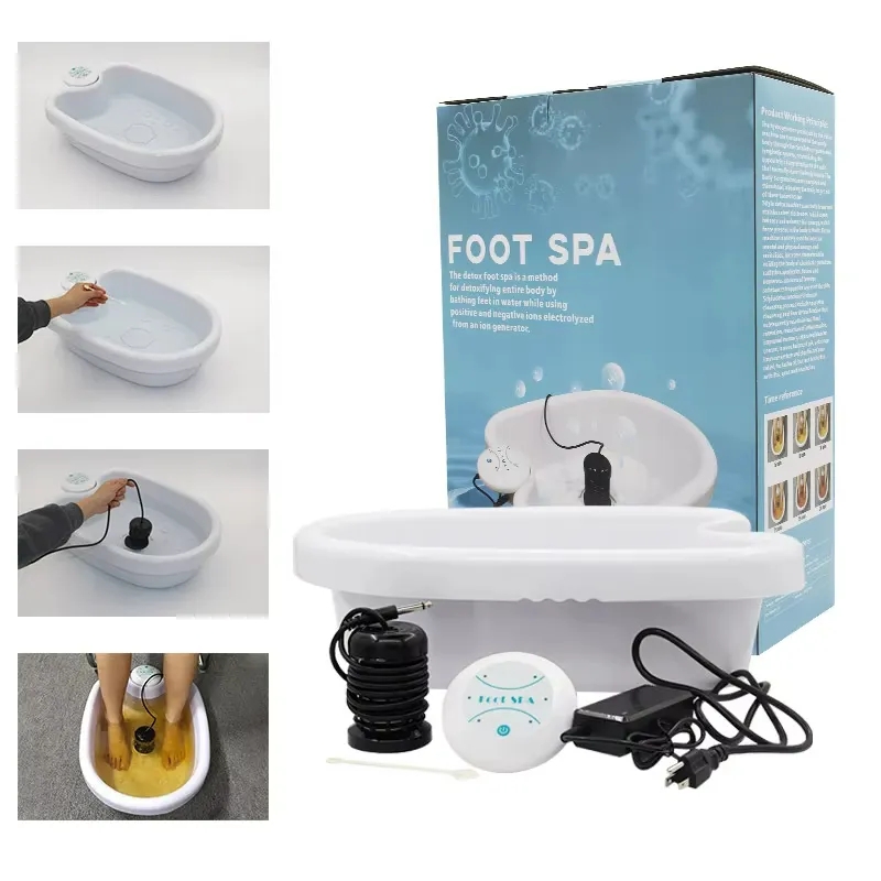 デトックスイオン電気フットスパバスマッサージ機フットバスクリ - Bath Salts のレビューと価格