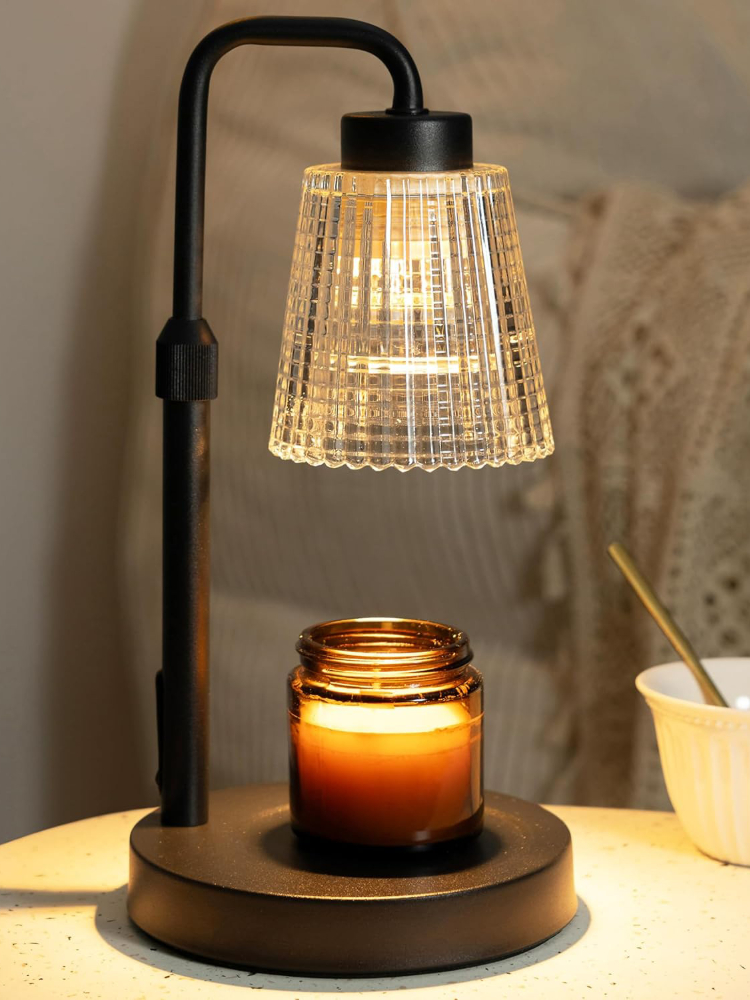 24時間タイマー付き調光可能なキャンドルワックス溶解ランプ（ - Wax Warmer のレビューと価格