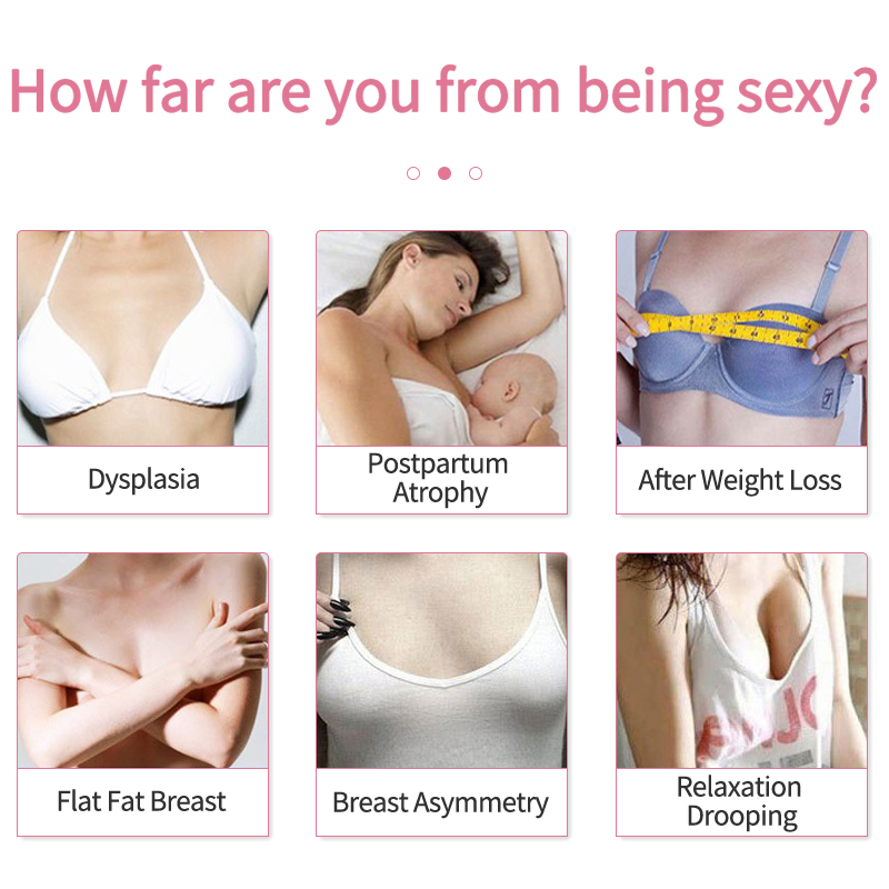 引き締めとリフティングのための自然な胸の強化オイル - 短納 - Body Oil のレビューと価格