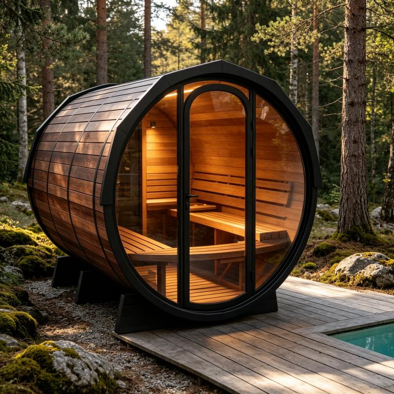 高級サウナルーム、特注サイズ、木製、温熱療法、ヴィラ、ホテル - Spa Wellness Gym のレビューと価格