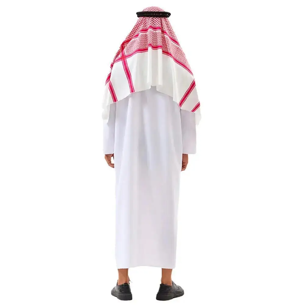 アラビア風ドバイコスチュームUAEシェイクコスプレ白いローブ - Bathrobe のレビューと価格