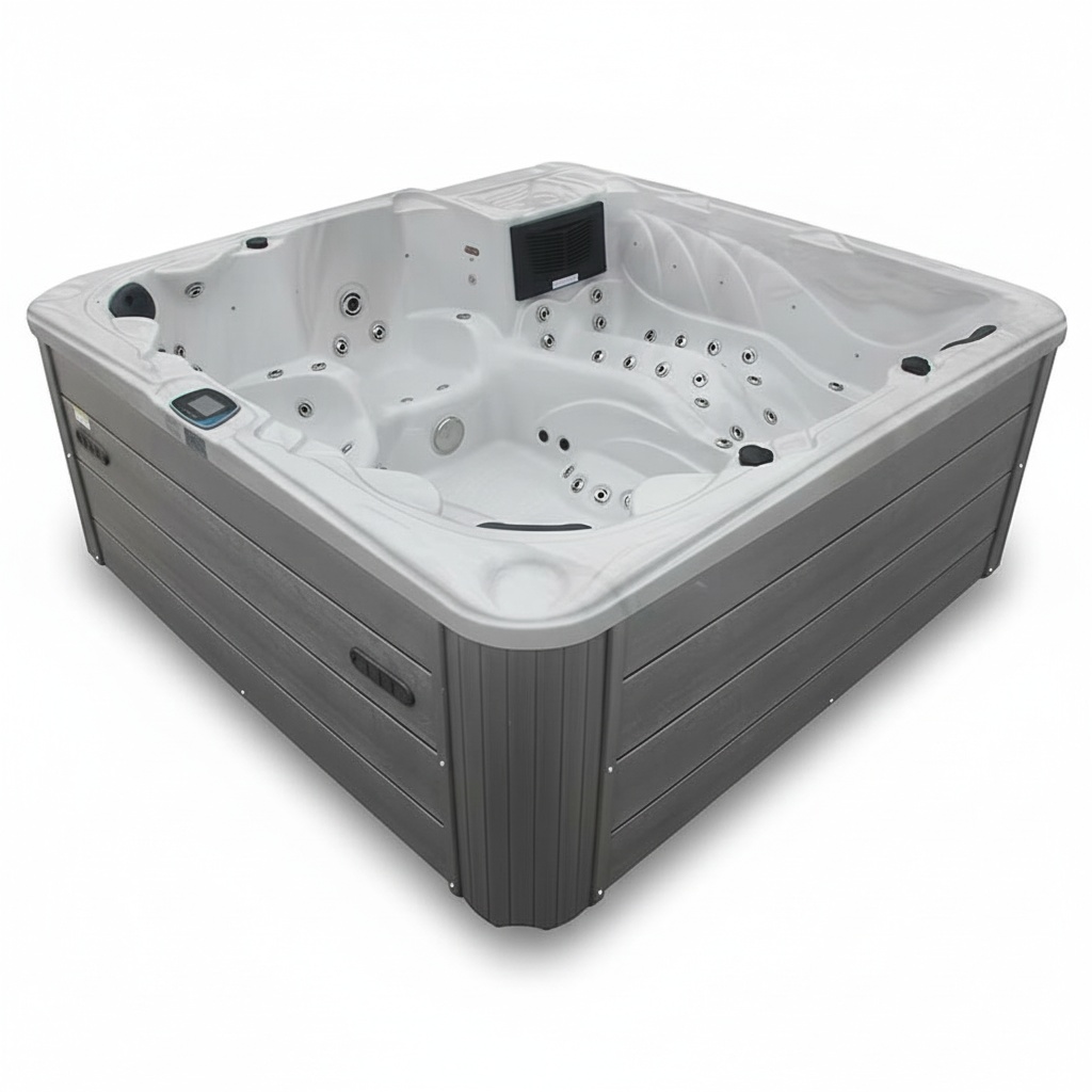 アクリル製ホットタブ、2300x2300x950mm Ari - Hot Tub のレビューと価格